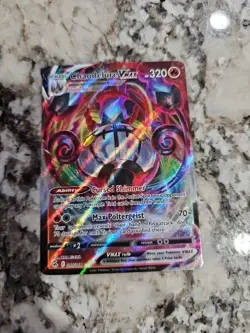 Pokemon TCG Chandelure VMAX Fusion Strike 040/264 Holo Ultra Rare - Image 1