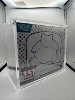 151 Pokemon ETB Elite Trainer Box MINT Factory Sealed With Acrylic Case - Image 2