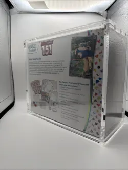151 Pokemon ETB Elite Trainer Box MINT Factory Sealed With Acrylic Case - Image 5