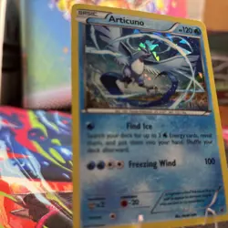 Pokemon TCG Articuno Roaring Skies 16/108 Cracked Ice Holo LP - Image 2