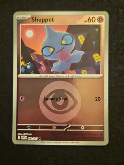 Shuppet 090/217 Reverse Holo Common Ascended Heroes Pokemon TCG - Image 1