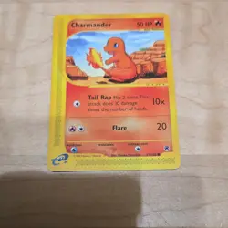 Pokemon TCG Expedition Base Set Charmander 097/165 Regular ENG 2002 50 HP - Image 1