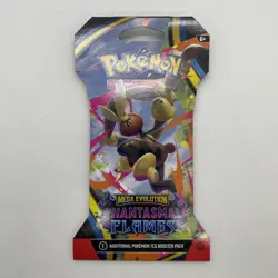 Pokemon TCG Phantasmal Flames Single Sleeved Booster Factory Sealed RANDOM ART - Image 2