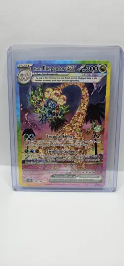 Pokemon Alolan Exeggutor ex SIR 242/191 Surging Sparks - Image 1