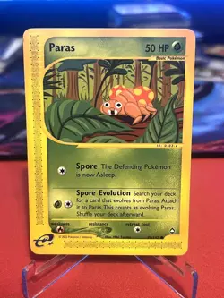 Paras 99 Common Aquapolis Pokemon Moderately Played - Image 1