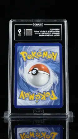 2025 Pokemon Prismatic Evolutions 161/131 Umbreon ex SIR TAG 9 MINT - Image 2