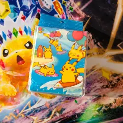 Japan Pokemon Center Exclusive Surfing & Flying Pikachu Deck Box | New & Sealed - Image 2