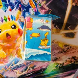 Japan Pokemon Center Exclusive Surfing & Flying Pikachu Deck Box | New & Sealed - Image 4