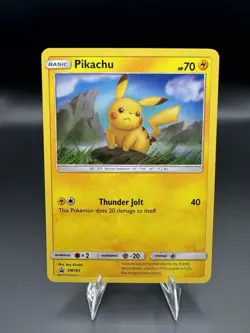 Pokemon TCG Pikachu SM SM183 Promo Holo Basic English 2019 NM* - Image 1