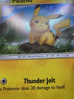 Pokemon TCG Pikachu SM SM183 Promo Holo Basic English 2019 NM* - Image 3