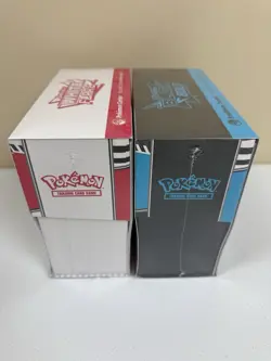 Black Bolt and White Flare POKEMON CENTER ETB Elite Trainer Box SEALED SET - Image 3