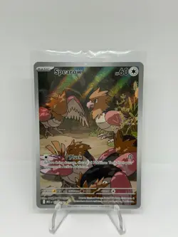 Pokemon Spearow 151/132 ME01 Mega Evolution IR Holo Basic 60 HP EN - Image 1