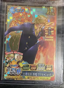 Sanji One Piece Berry Match IC CP Rare Holo Japanese TCG IC2-CP4 Nm - Image 1