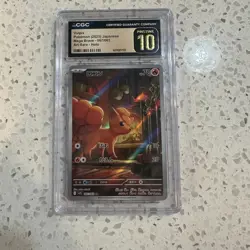 VULPIX PRISTINE 10 067/063 POKEMON MEGA BRAVE ART RARE HOLO CGC Pristine 10 - Image 1