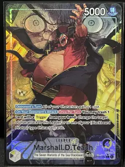 OPTCG - OP16 - BY Blackbeard/Marshall D Teach Alt Art Leader - Image 2