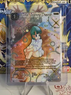 Bulma, Opening Chapter BT30-149 GDR - God Rare - Dragon Ball Super Card Game - Image 1