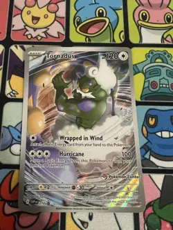 Tornadus SVP 210 Pokemon Center Exclusive ETB Promo Near Mint Pokemon TCG - Image 1