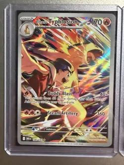 Pokemon Destined Rivals English 4-Card Full Art- Typhlosion & Misty’s Lapras - Image 2