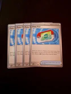 PokePad Playset X4 Cards Pokemon TCG - Image 1