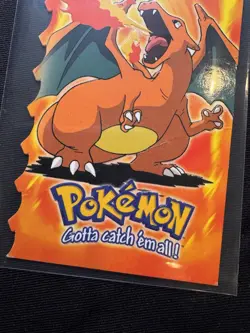 Topps Pokemon Charizard Die Cut Vintage Rare Non Holo NM Card - Image 2