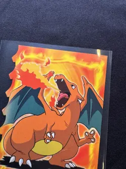 Topps Pokemon Charizard Die Cut Vintage Rare Non Holo NM Card - Image 3