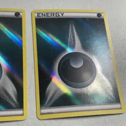 Pokemon TCG 2013 Trading Card -- Darkness Energy Holo (x2) - Image 2