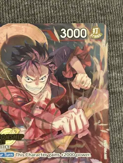Monkey.D.Luffy (006) CS 2023 Celebration Pack Exclusive Stamped Promo Card NM - Image 5