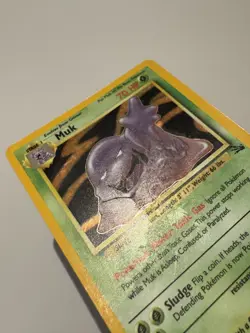 Pokemon TCG Muk Fossil Holo Rare Card 13/62 LP - Image 4