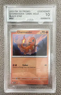 Charmander - 047 (Cosmos Holo) 047 Sv: Scarlet & Violet Promo Cards Holo - Image 1