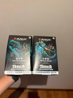 magic the gathering commander decks tarkir dragonstorm TWO BRAND NEW BOXES - Image 1