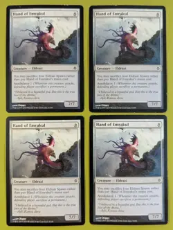 Hand of Emrakul x4 Rise of the Eldrazi 4x Playset Magic the Gathering MTG - Image 1