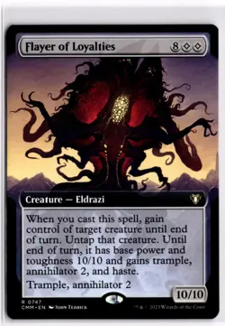 Flayer of Loyalties Commander Masters 747 LP x1 MTG Magic: the Gathering - Image 1