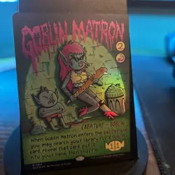 Goblin Matron (Rainbow Foil) Secret Lair Drop Foil Wizard Of Barge - Image 2
