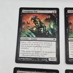 4x Contagious Nim SOM LP Light Play Mtg Magic the Gathering Playset 58/249 - Image 3