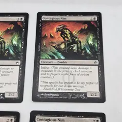 4x Contagious Nim SOM LP Light Play Mtg Magic the Gathering Playset 58/249 - Image 4
