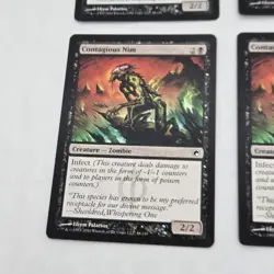 4x Contagious Nim SOM LP Light Play Mtg Magic the Gathering Playset 58/249 - Image 5