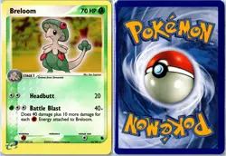 Pokemon Card - Breloom 16/109 Ruby & Sapphire 2003 Rare Reverse Holo HP - Image 3
