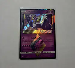 Pokemon Lunala Prism Star 62/156 SM Ultra Prism Holo Rare Card - Image 1