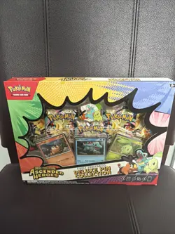 Pokemon TCG Ascended Heroes First Partner Deluxe Pin Collection Box Sealed - Image 1