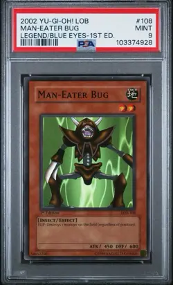 2002 Yu-Gi-Oh! 1st Edition LOB Slab Lot (Quantity 18) - Image 1