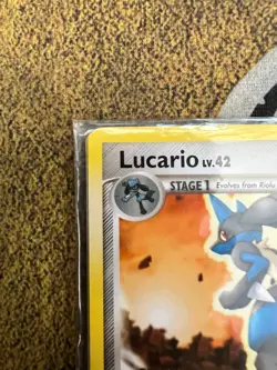 Pokemon Lucario 53/127 Platinum STAFF Prerelease Promo Pack SEALED!! - Image 2