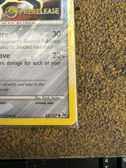 Pokemon Lucario 53/127 Platinum STAFF Prerelease Promo Pack SEALED!! - Image 4