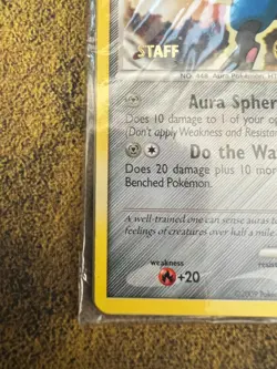 Pokemon Lucario 53/127 Platinum STAFF Prerelease Promo Pack SEALED!! - Image 5