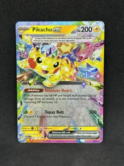 Pokemon TCG Pikachu EX 057/217 Ascended Heroes Mint - Image 1