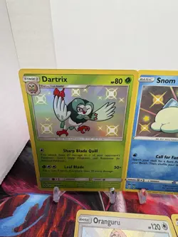 Pokemon Shining Fates & hidden Fates Shiny Lot of 5 Dartrix Snom Oranguru & More - Image 2