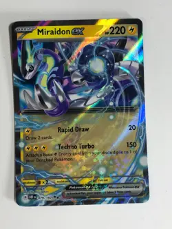 Pokemon TCG Obsidian Flames Miraidon EX 079/197 Near Mint - Image 1