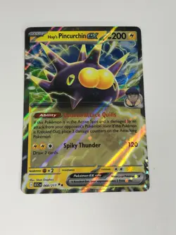 Pokemon TCG Ascended Heroes Hop's Pinchurchin EX 068/217 Near Mint - Image 1