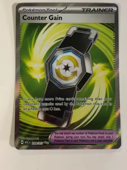 Pokemon TCG Ascended Heroes Full Art Counter Gain 259/217 Near Mint - Image 1