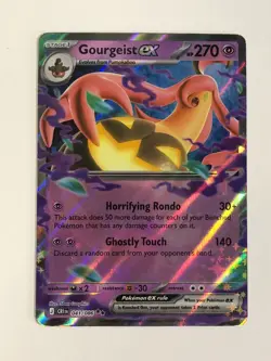 Pokemon TCG Chaos Rising Gourgeist EX 041/086 Near Mint - Image 1