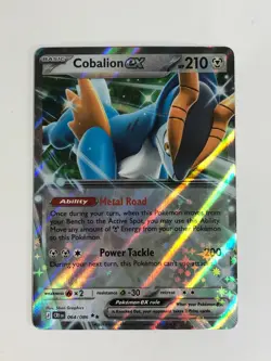 Pokemon TCG Chaos Rising Cobalion EX 064/086 Near Mint - Image 1